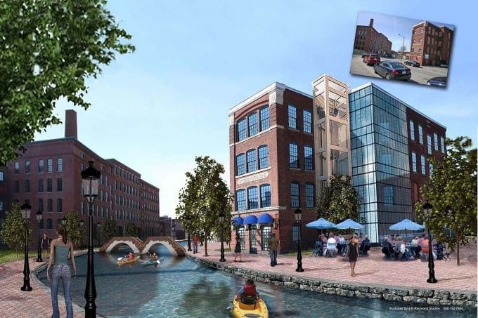 Harding Street, Former Blackstone Canal