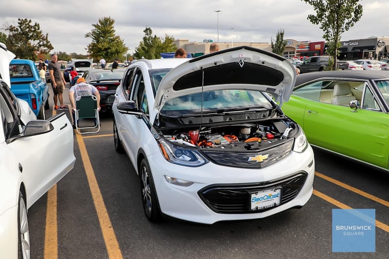 My Chevy Bolt at Brunswick Square (September 2020)