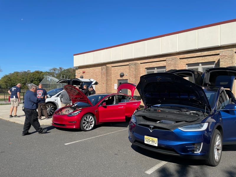 My 2018 Model 3 Performance, prepped and ready for a CrashCourse event