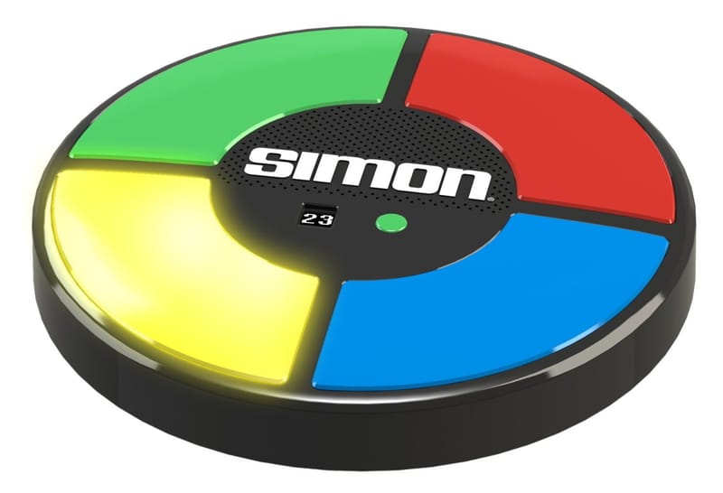 Our First Lab Experiment was to replicate the classic game Simon, where you must follow the pattern displayed.