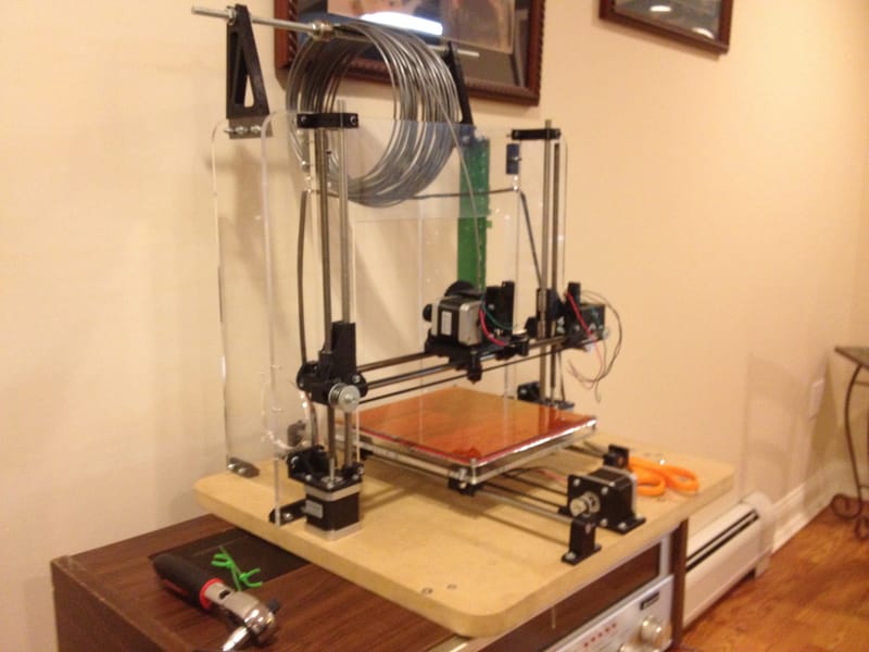 Mendel90 Construction So Far — Power Supply on Order