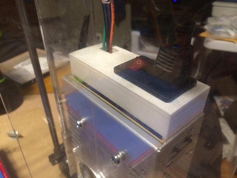 Enclosure All Sealed Up, Testing Fit and Voltage