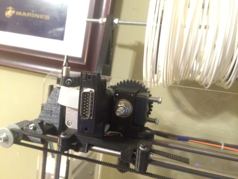 Serial Quick-Connects on Stepper Motor