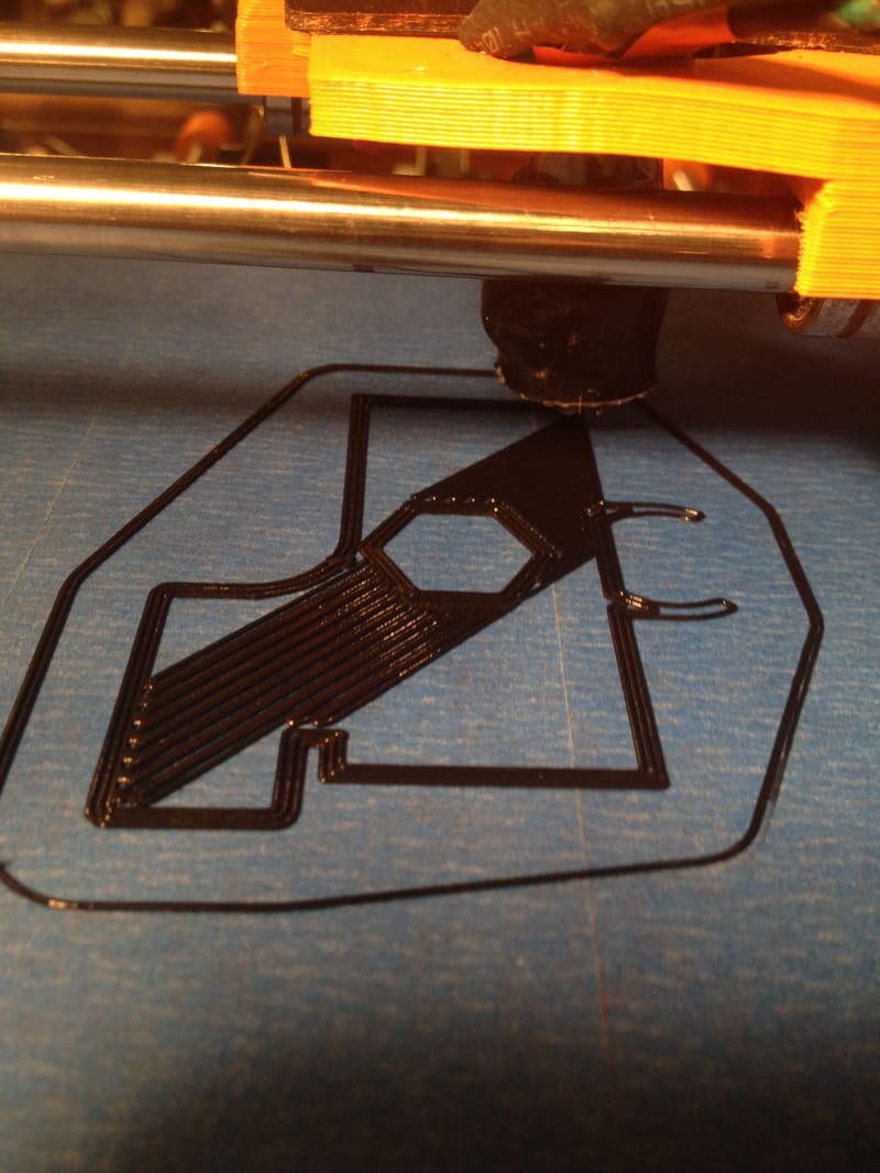 X-Axis Idler — Clean First Layer