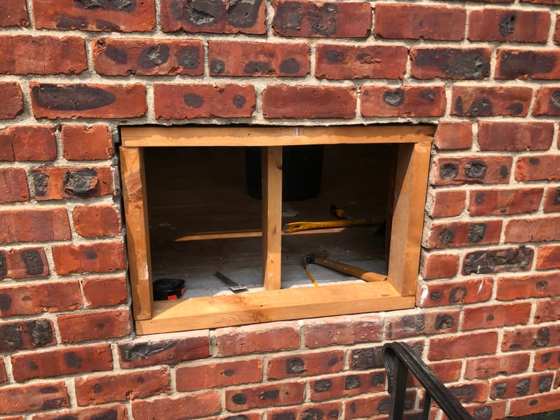 Removing Old AC Sleeves