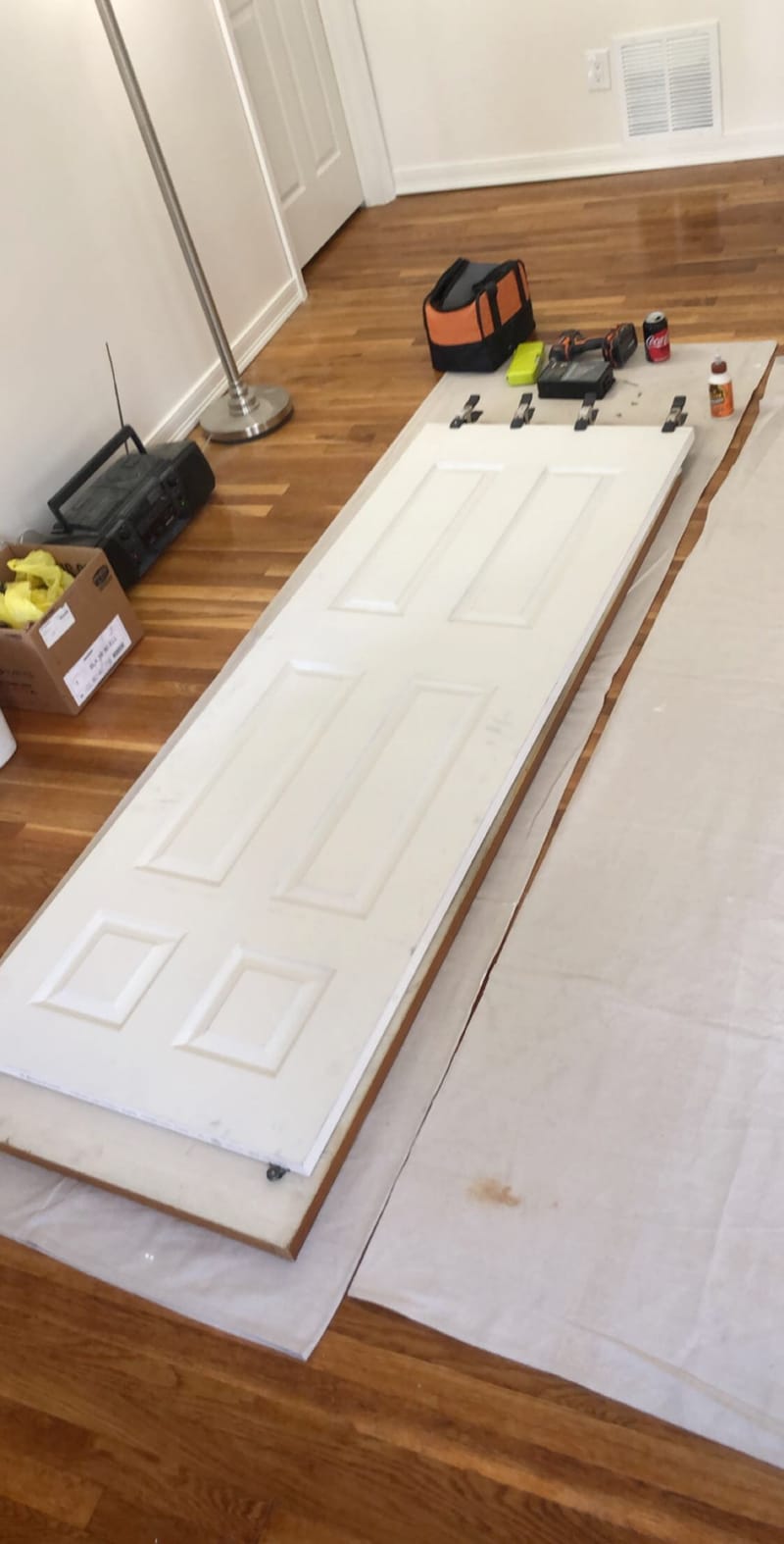 Cutting Down Hanging Closet Doors