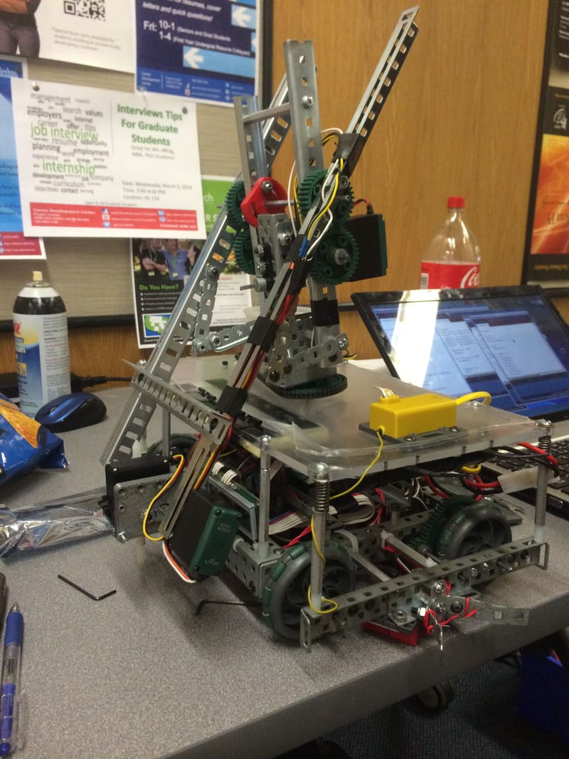 Lowest Reach of the Robotic Arm