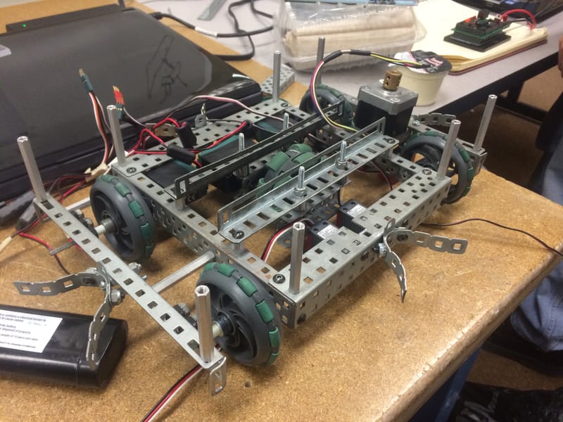 Robot Chassis Taking Shape