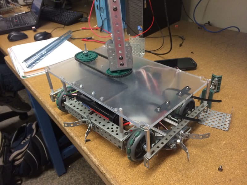 Acrylic Top, Sprockets, and Chains