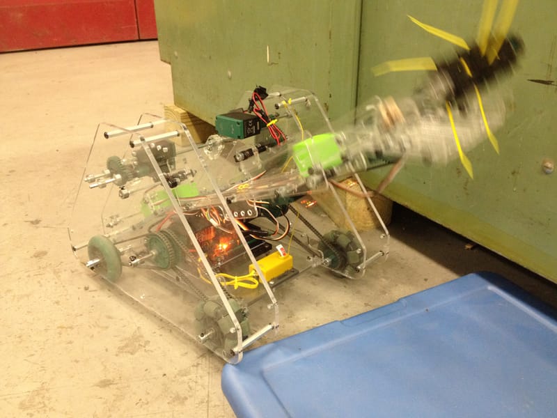 "Shoulder" Lifting Blocks to Rear Storage