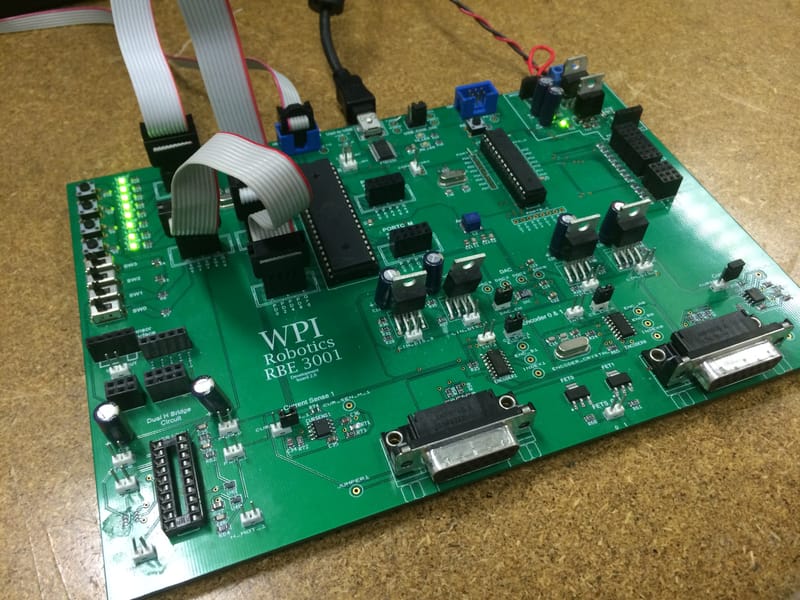 WPI RBE 3001 Lab Board