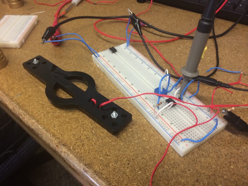 Strain Gauge Measuring Bend Energy