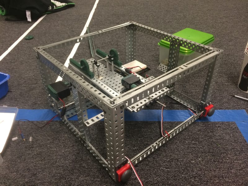 Linear Slide for Eraser Deployment