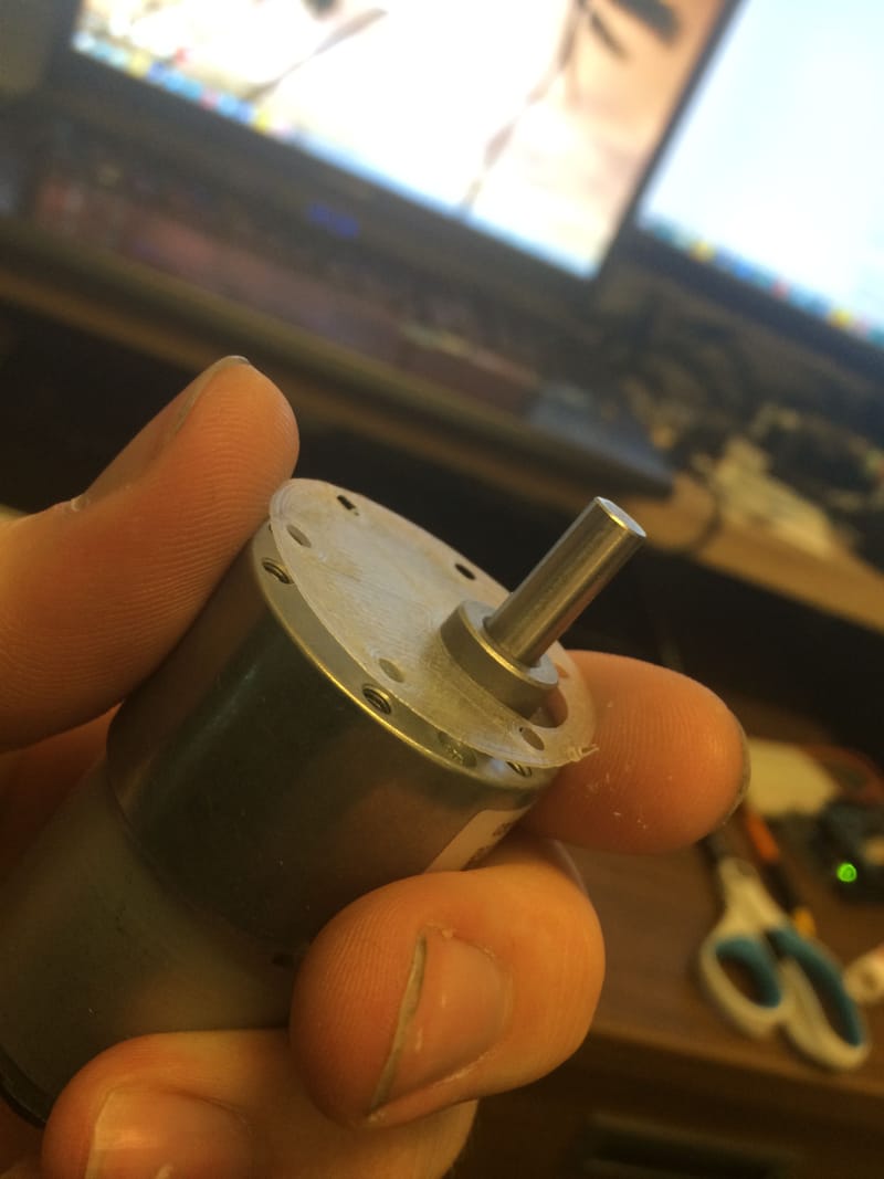 Printing 1 Layer to confirm hole alignment to save plastic - a perfect fit.