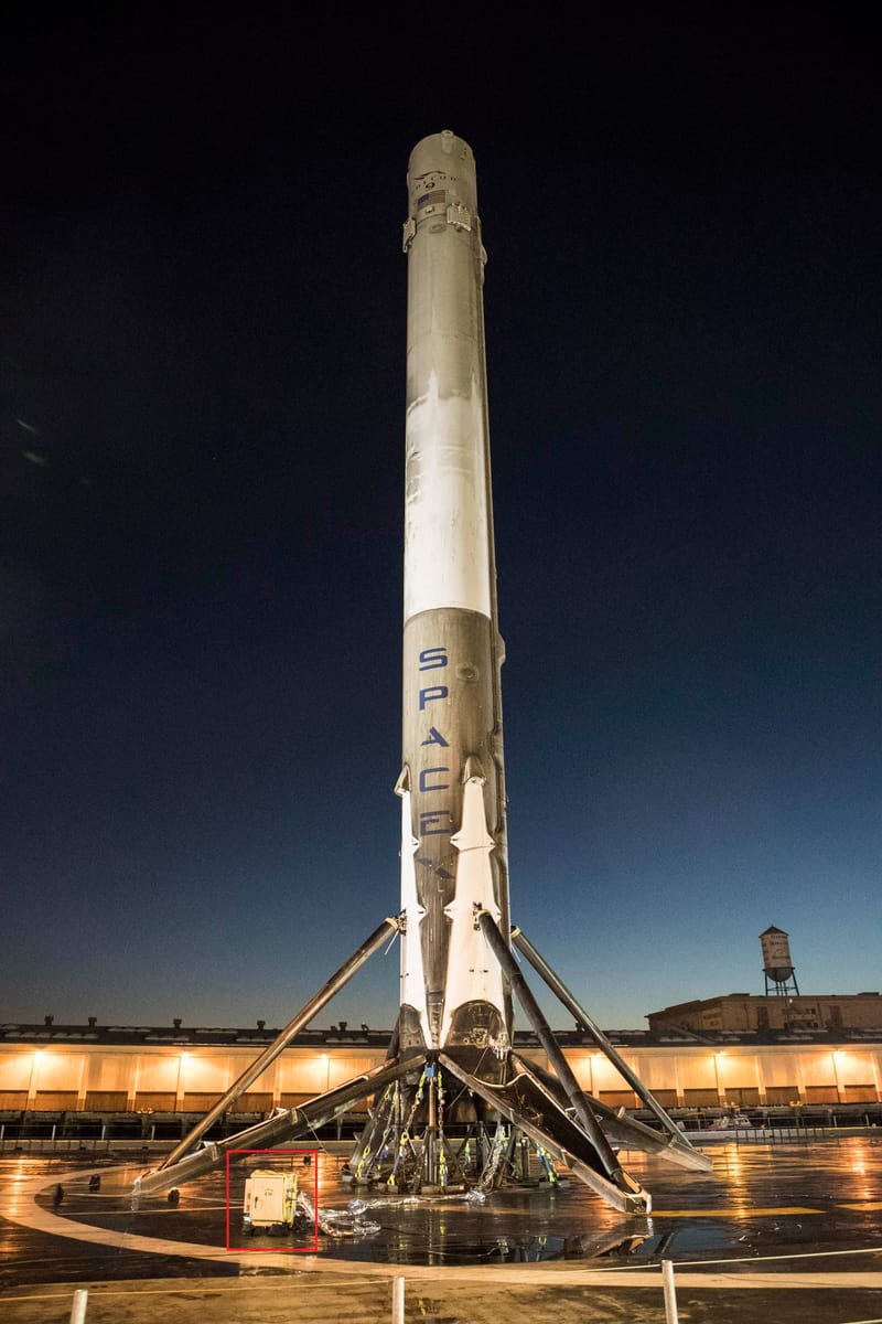 Falcon 9 Landing on Droneship