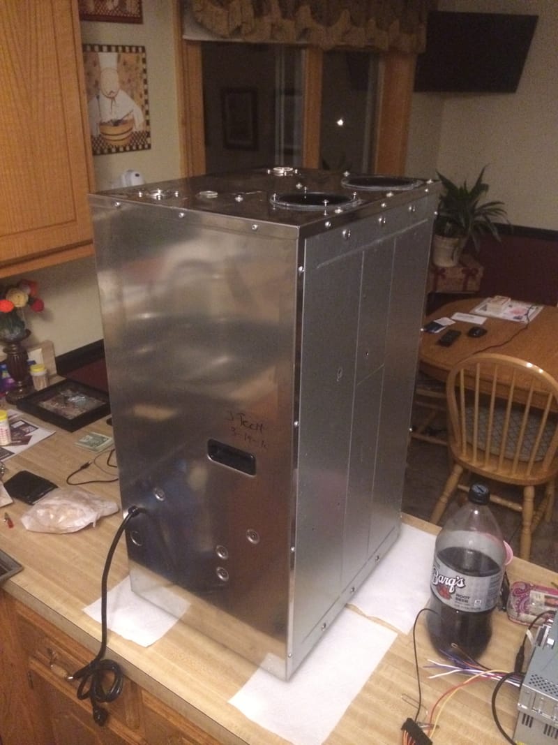 Left Side with Power Cord