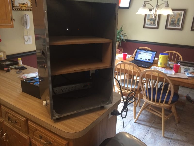 Second Shelf with 6" Spacer Blocks