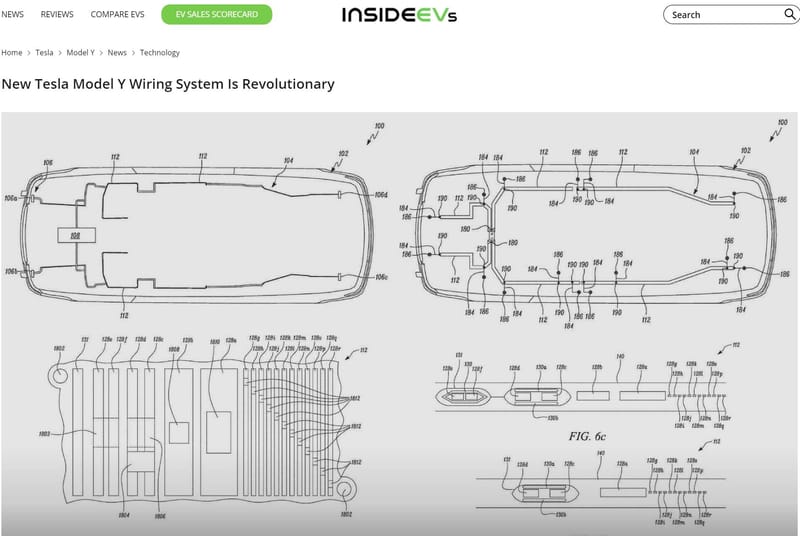 "New Tesla Model Y Wiring System Is Revolutionary"