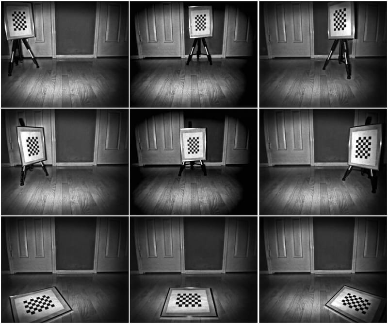 Figure 7: IR Sensor Calibration Sample Set